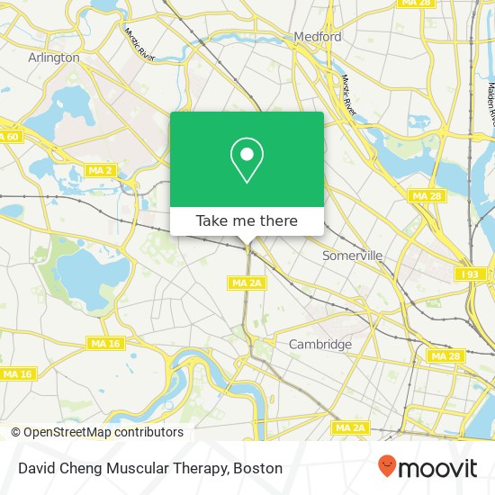 David Cheng Muscular Therapy map