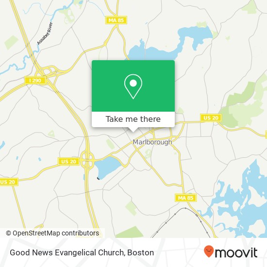 Good News Evangelical Church map
