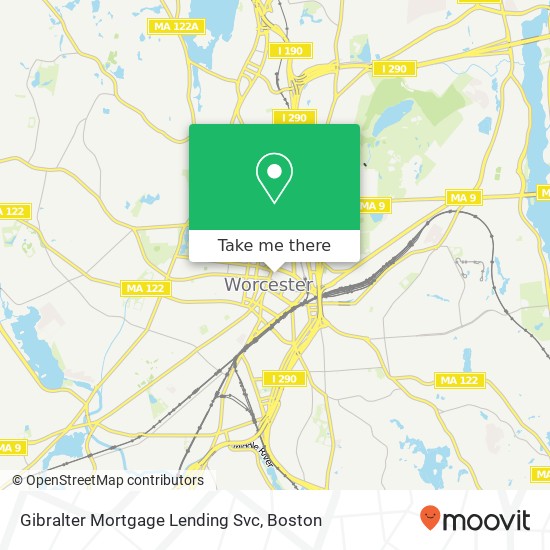 Mapa de Gibralter Mortgage Lending Svc