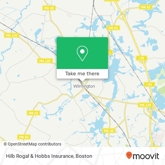 Mapa de Hilb Rogal & Hobbs Insurance