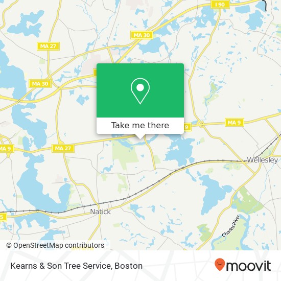 Kearns & Son Tree Service map