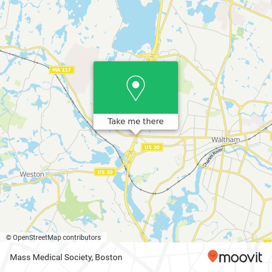 Mapa de Mass Medical Society