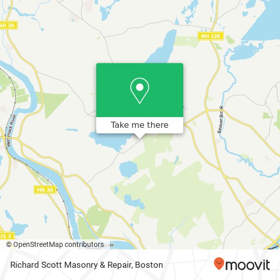 Mapa de Richard Scott Masonry & Repair