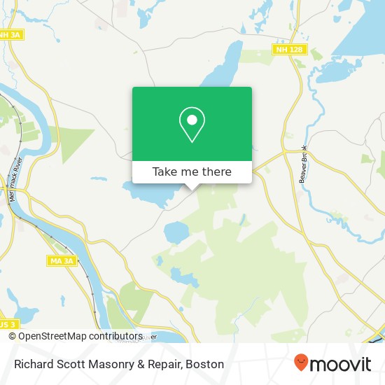 Richard Scott Masonry & Repair map