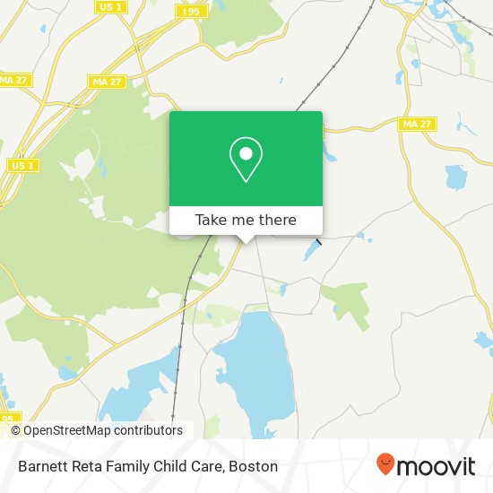 Mapa de Barnett Reta Family Child Care