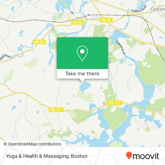 Yoga & Health & Massaging map