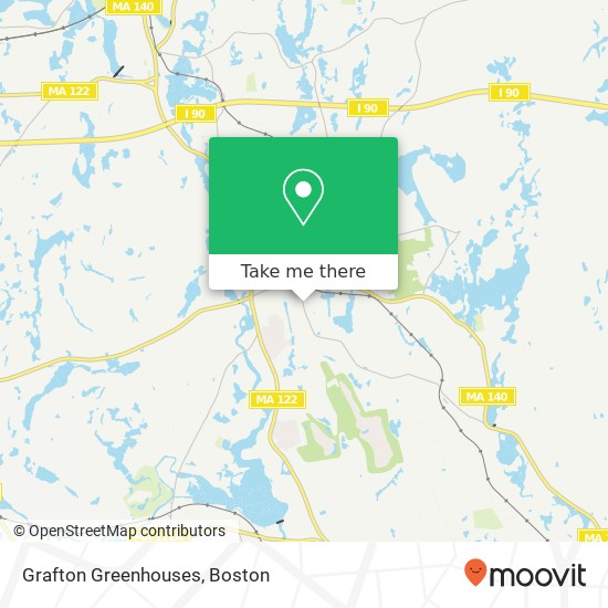 Mapa de Grafton Greenhouses