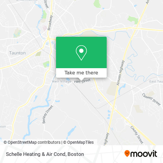 Schelle Heating & Air Cond map