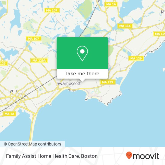 Family Assist Home Health Care map