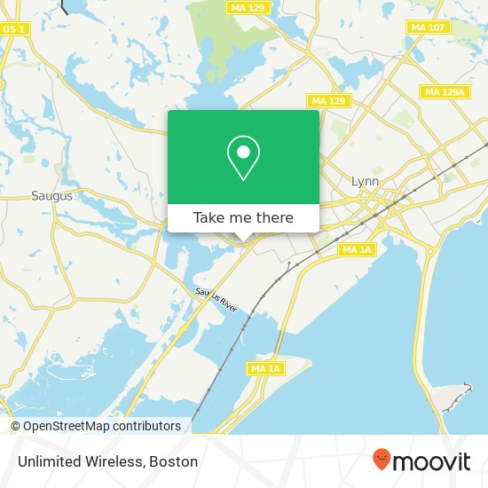 Unlimited Wireless map