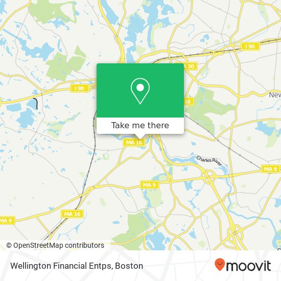 Wellington Financial Entps map