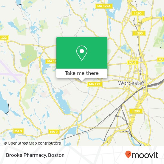 Brooks Pharmacy map