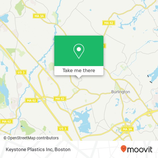 Mapa de Keystone Plastics Inc