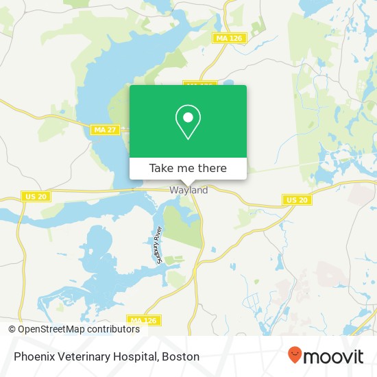 Mapa de Phoenix Veterinary Hospital