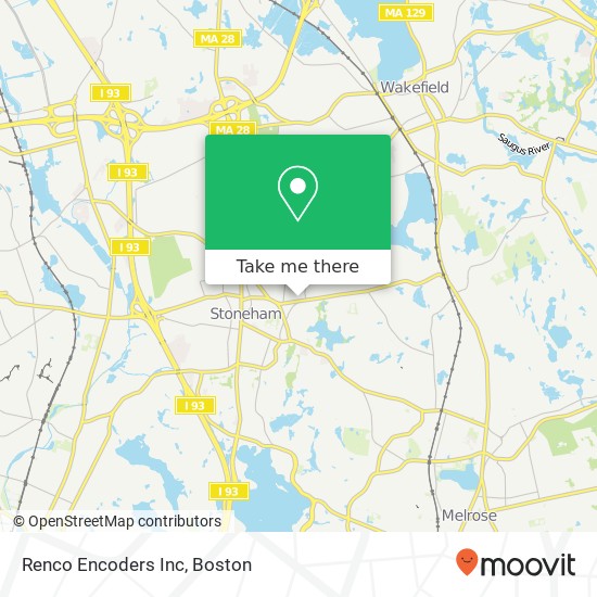 Renco Encoders Inc map