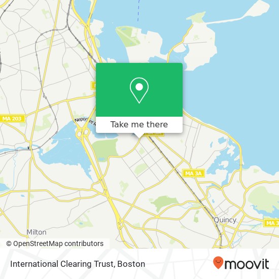 International Clearing Trust map