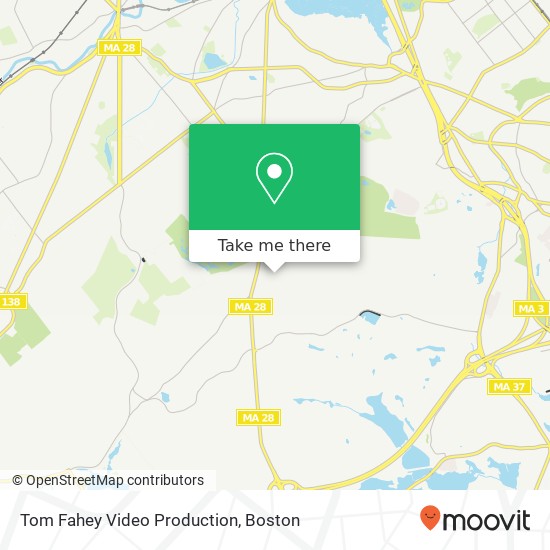 Tom Fahey Video Production map