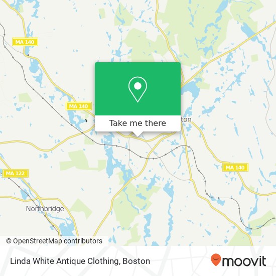 Linda White Antique Clothing map