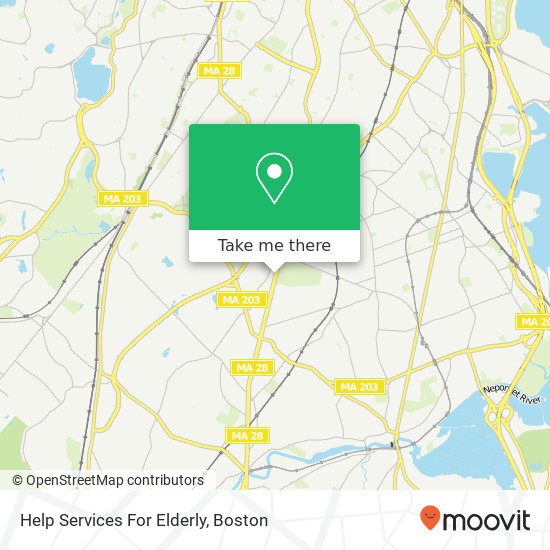 Help Services For Elderly map