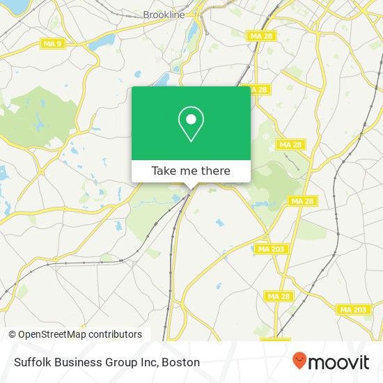 Mapa de Suffolk Business Group Inc