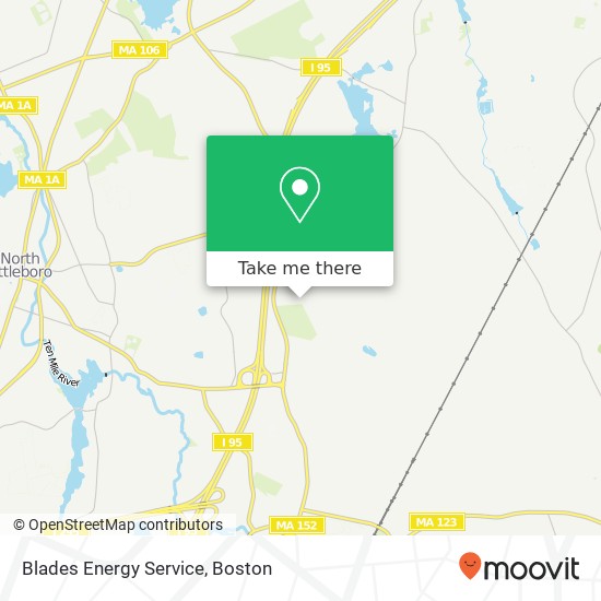 Blades Energy Service map