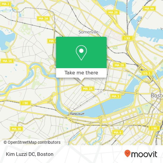 Mapa de Kim Luzzi DC