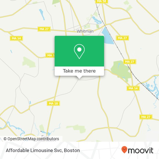 Affordable Limousine Svc map
