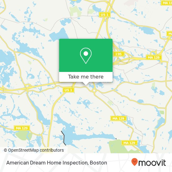 Mapa de American Dream Home Inspection