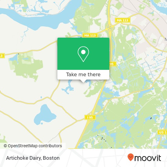 Artichoke Dairy map