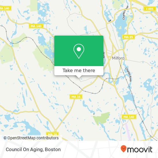 Mapa de Council On Aging