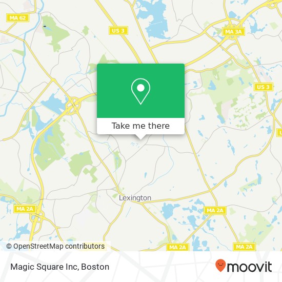 Magic Square Inc map