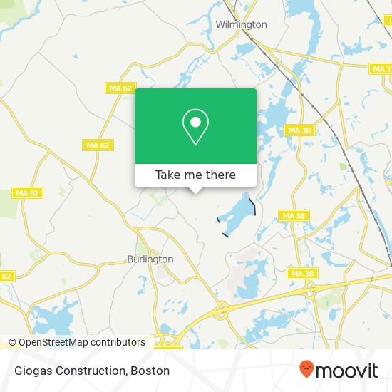 Giogas Construction map