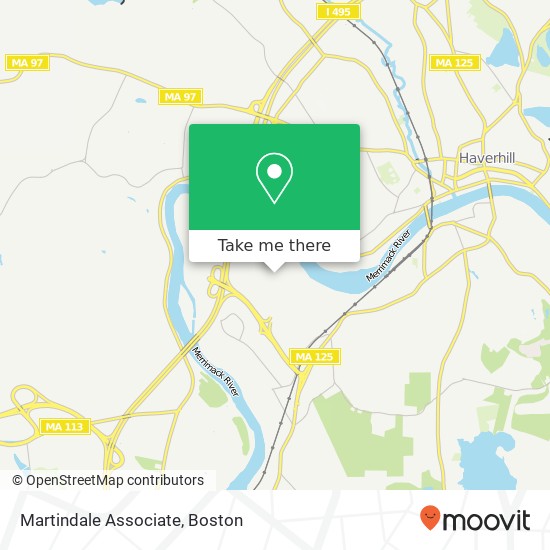 Martindale Associate map