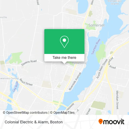 Colonial Electric & Alarm map