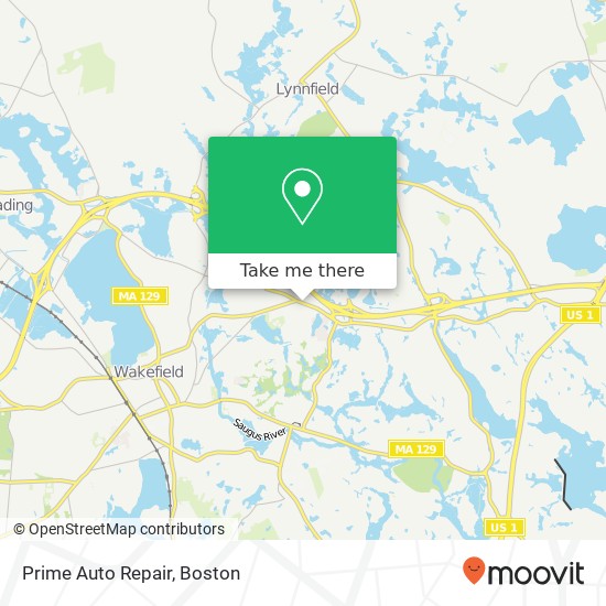 Prime Auto Repair map