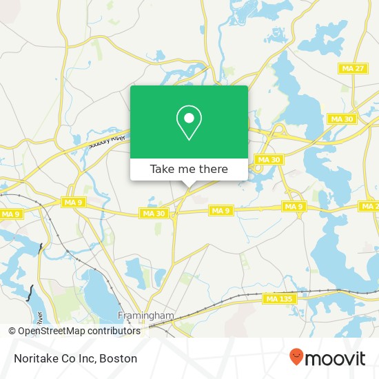 Noritake Co Inc map