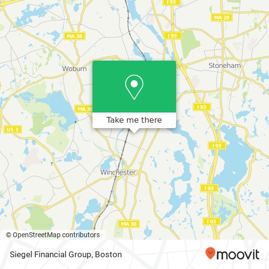 Siegel Financial Group map