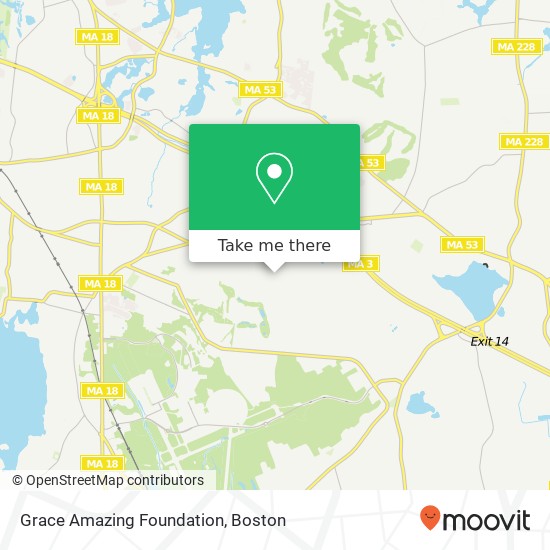 Mapa de Grace Amazing Foundation