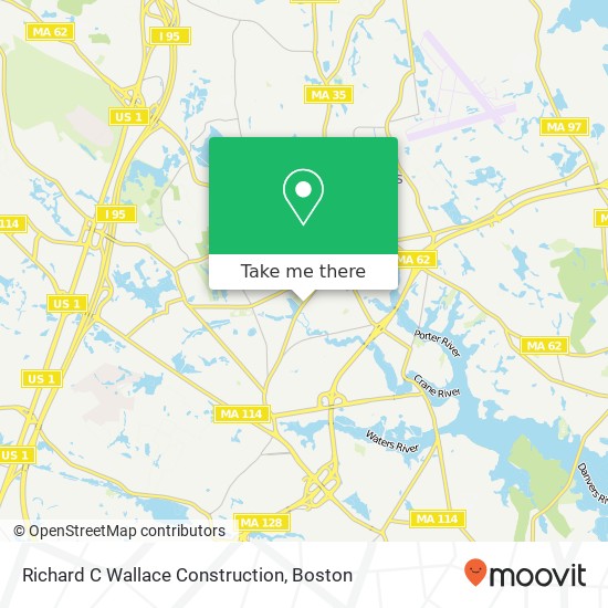 Richard C Wallace Construction map