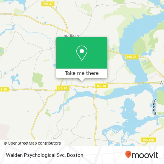 Walden Psychological Svc map