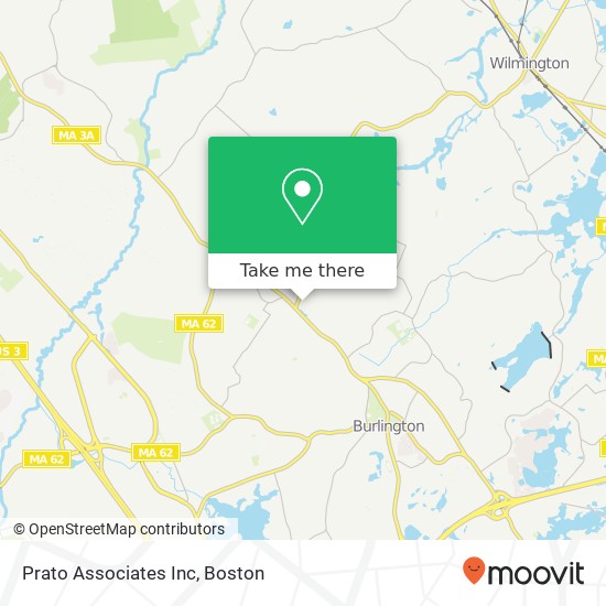 Prato Associates Inc map