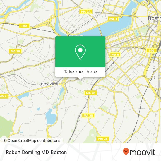 Robert Demling MD map
