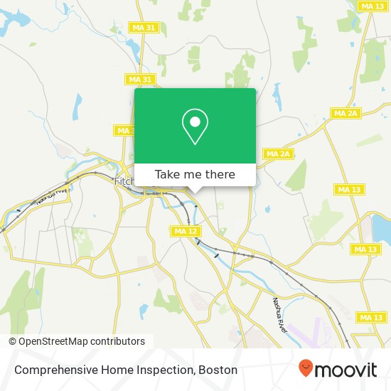 Comprehensive Home Inspection map