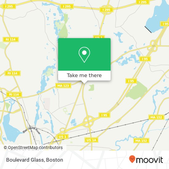 Mapa de Boulevard Glass