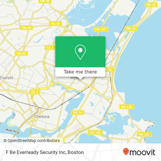 F Be Everready Security Inc map