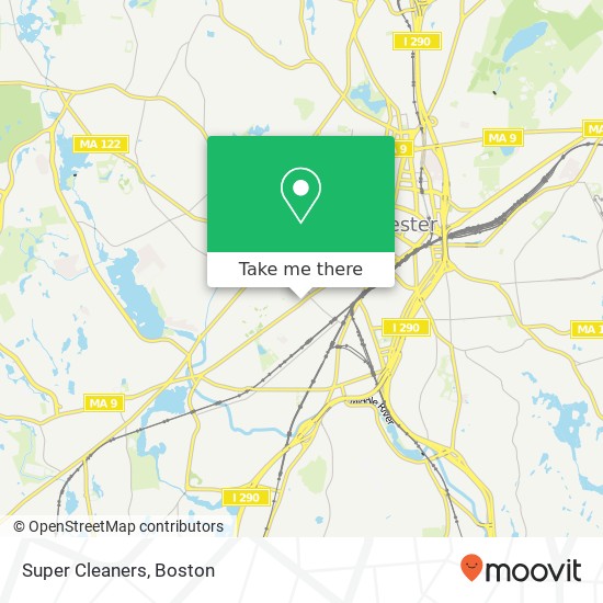 Super Cleaners map