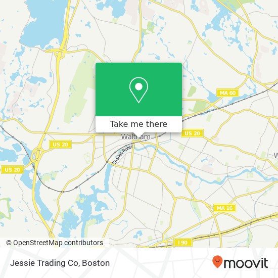 Jessie Trading Co map