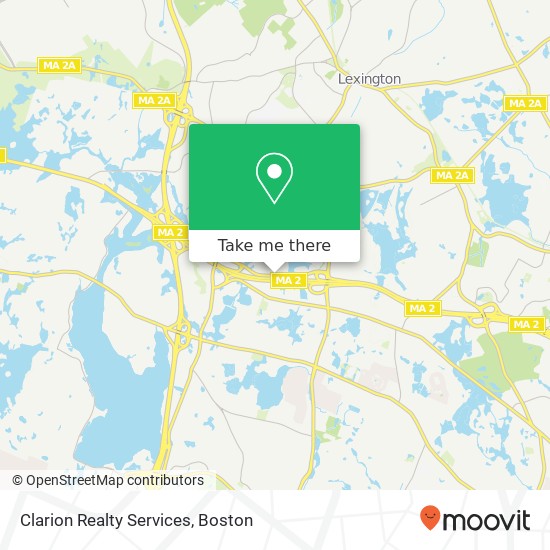 Clarion Realty Services map