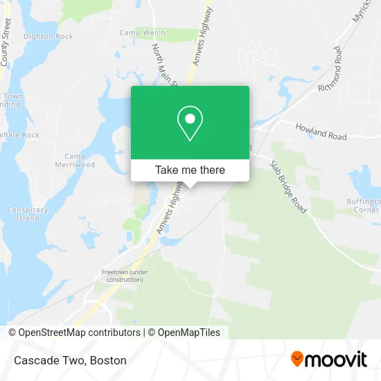 Cascade Two map