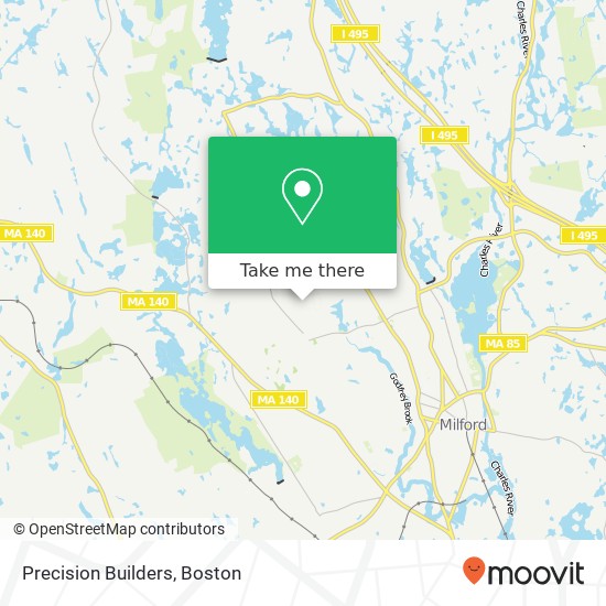 Precision Builders map